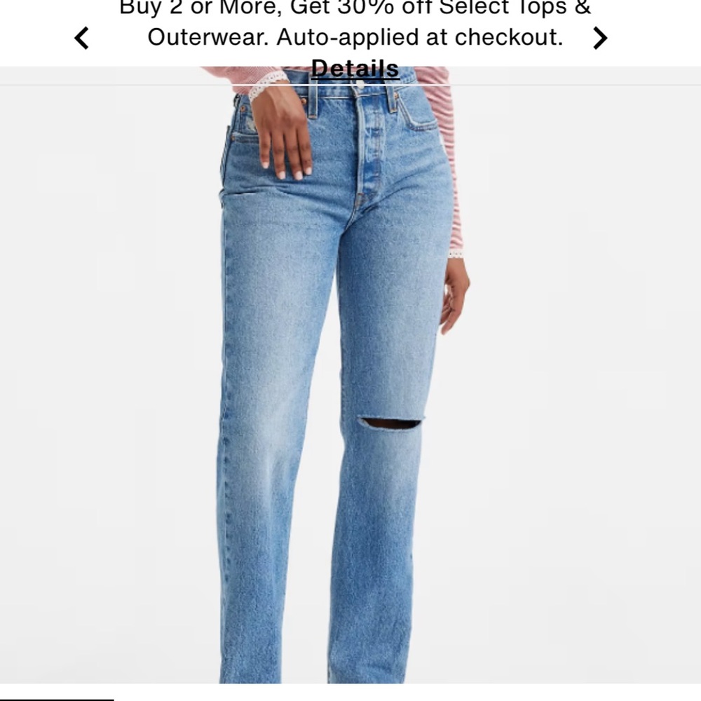 Levis 501 relaxed